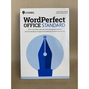 NIB Corel Word Perfect Office‎ Standard Software NEW SEALED